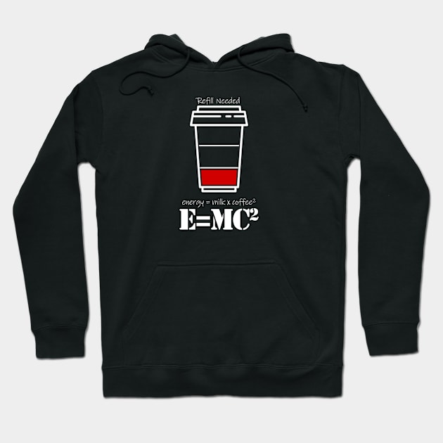 Coffee is Energy Hoodie by FunnyBearCl